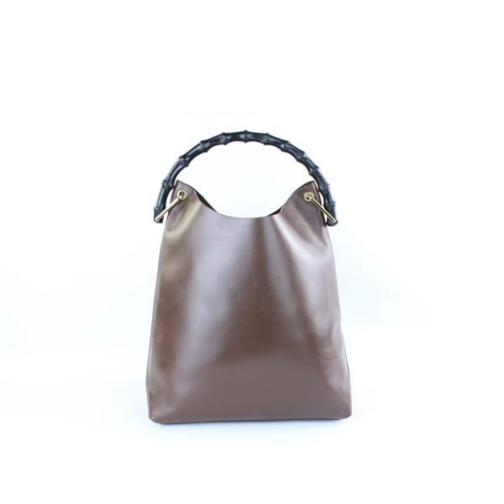 Gucci Bamboo Hobo Set w/ Pouch - Picture 2 of 7
